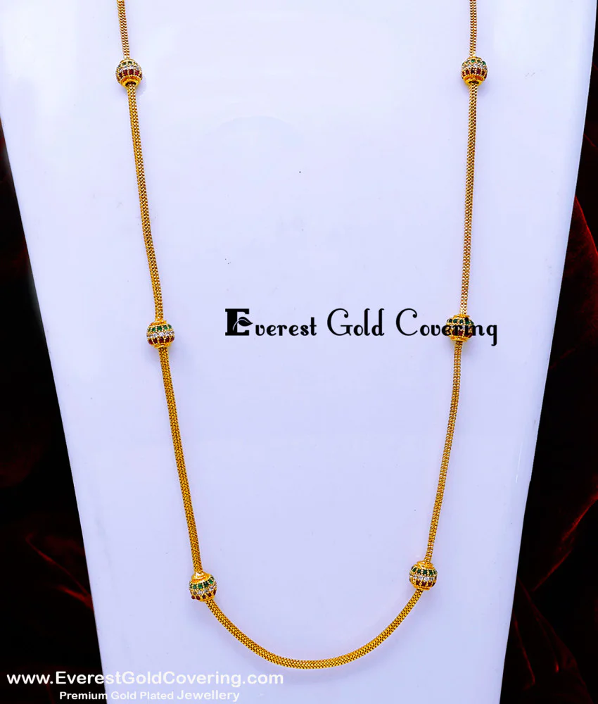Buy Latest Collection Multi Stone Ball Chain Design for Women