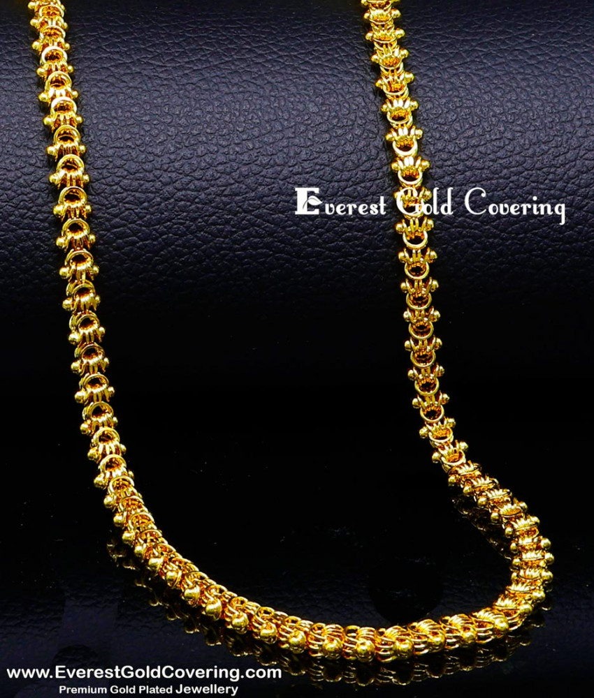 Gold plated chain