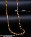 CHN432 - 2 Gram Gold Forming New Model Ruthratcham Malai Design