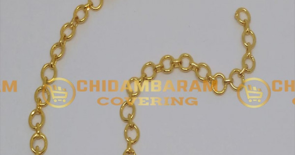 Buy Gold Plated Extension Back Chain 8 Inches Length Suitable for ...