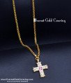 cross pendant chain