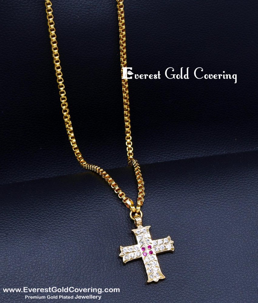cross pendant chain