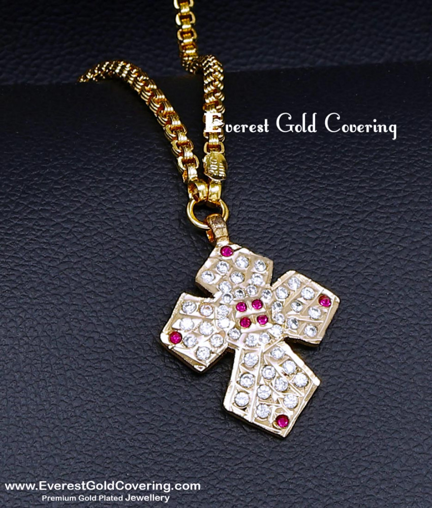  cross pendant chain