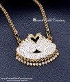 gold impon dollar chain