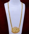 murugan dollar chain gold peacock