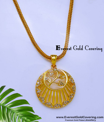 DCHN329 - Beautiful Daily Use Long Chain with Pendant for Women