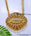DCHN339 - Unique Full Stone Sangu Design Pendant Chain for Women