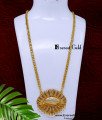 DCHN339 - Unique Full Stone Sangu Design Pendant Chain for Women