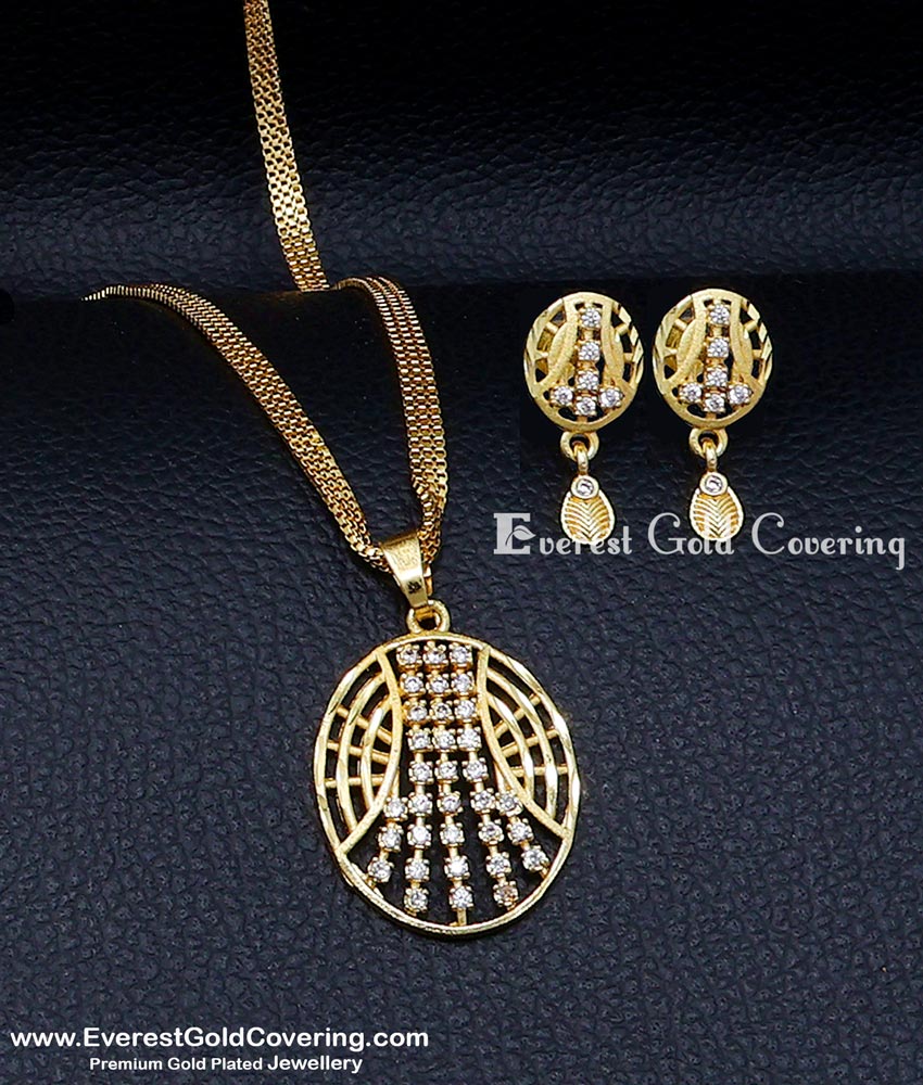 Stylish Pendant and Earrings Set for Women