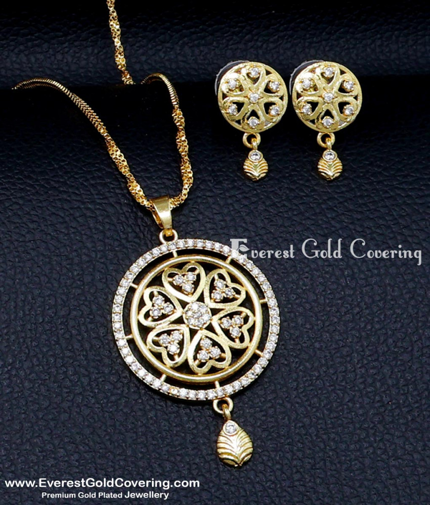 Stylish Pendant and Earrings Set for Women