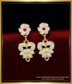 Traditional Gold Design Stone Impon Kammal Earrings