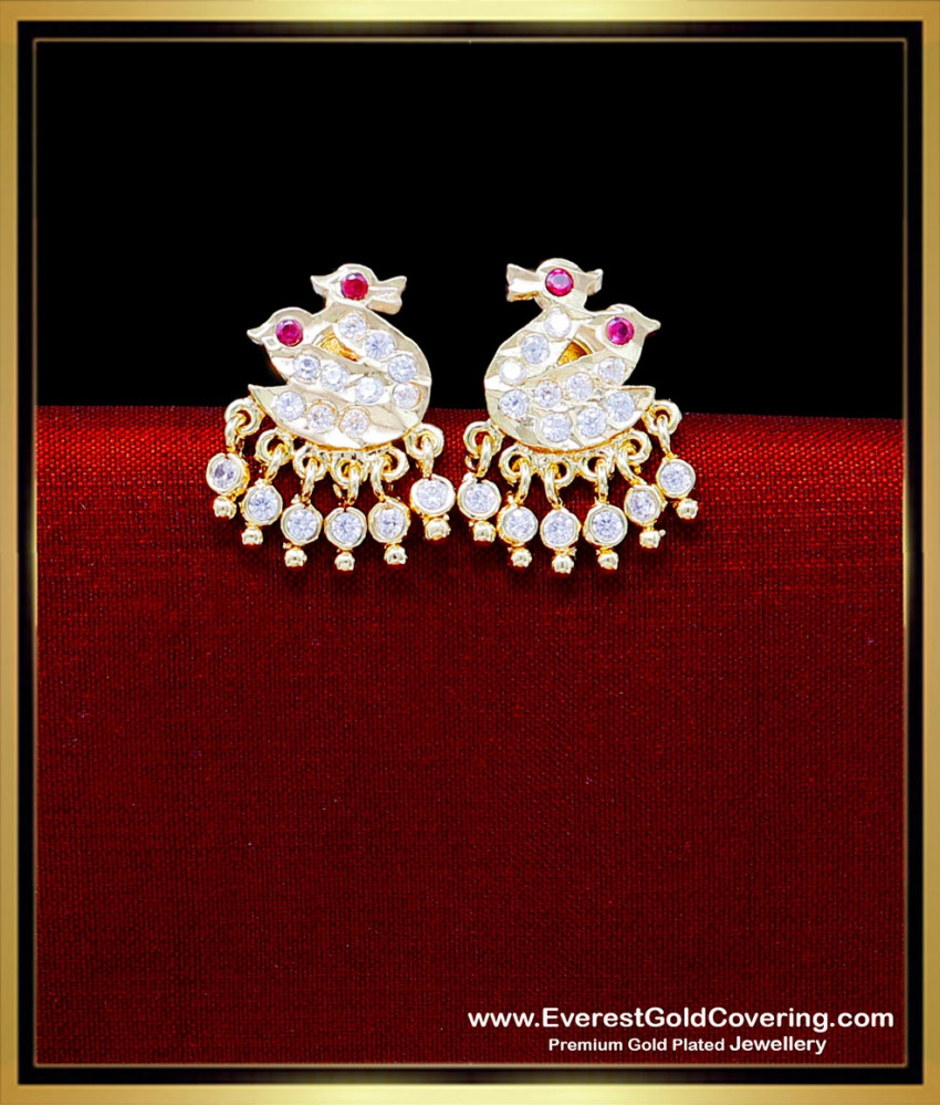  impon stud earrings,  impon earrings online shopping,  Girls impon earrings designs,  Gold impon earrings designs,  Women impon earrings designs