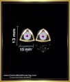 artificial diamond earrings