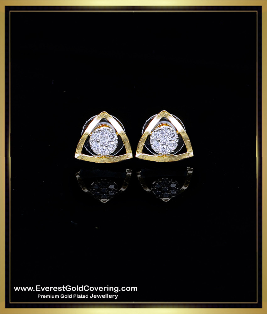 white stone earrings 