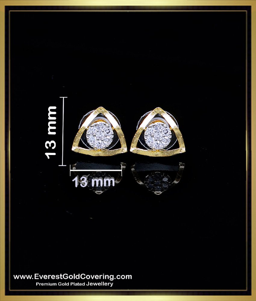 white stone earrings 