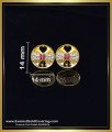 gold stud earrings