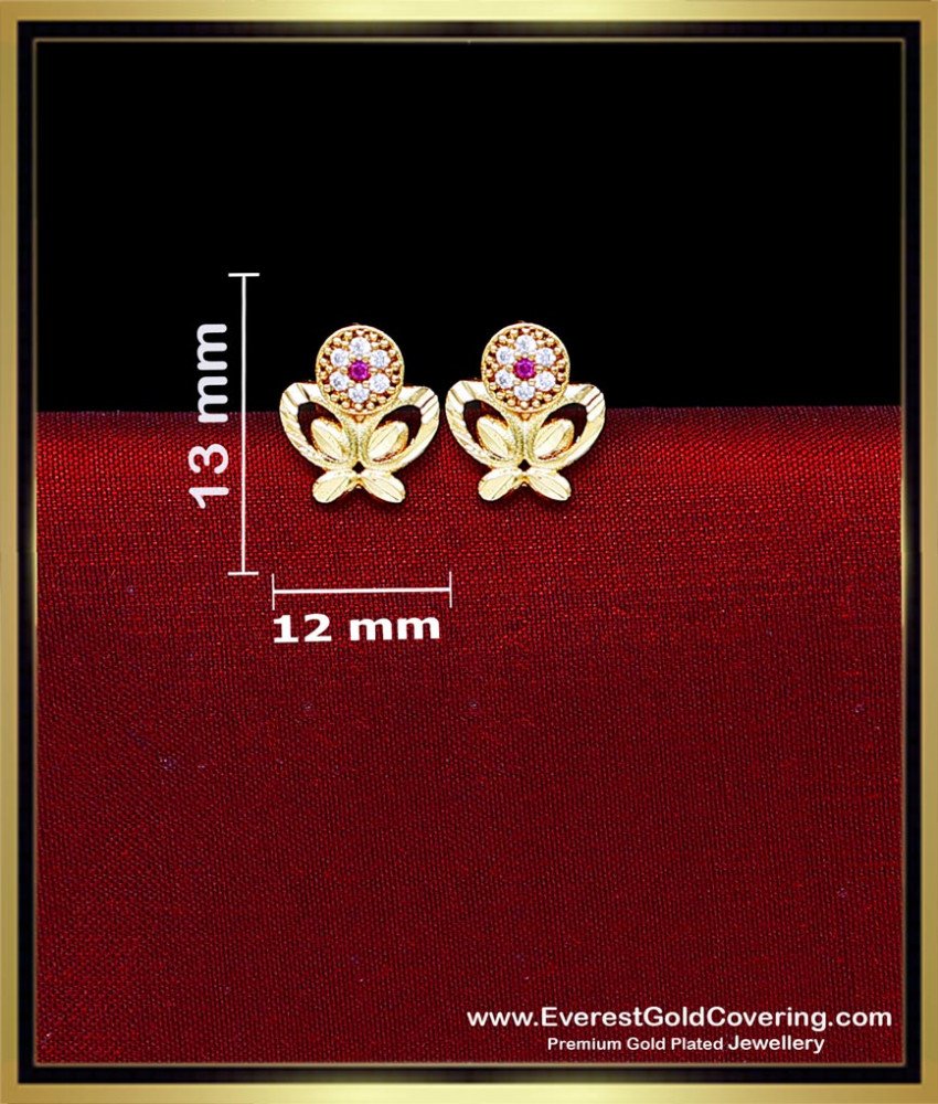 2 gram gold earrings