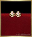 2 gram gold earrings new design