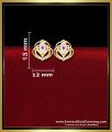 2 gram gold earrings new design