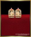 gold lakshmi studs