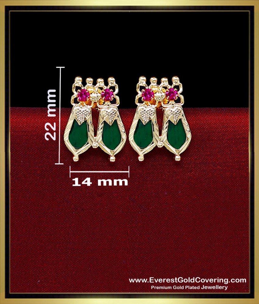 nagapadam stud earrings