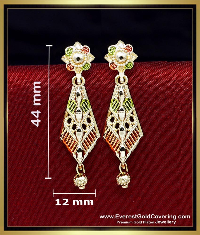 2 gram gold earrings 