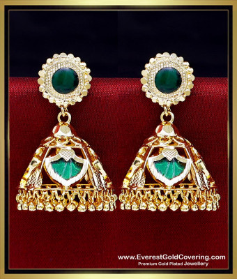 ERG2561 - Traditional Jewellery Gold Plated Kerala Palakka Kammal