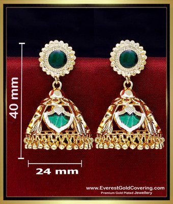 ERG2561 - Traditional Jewellery Gold Plated Kerala Palakka Kammal