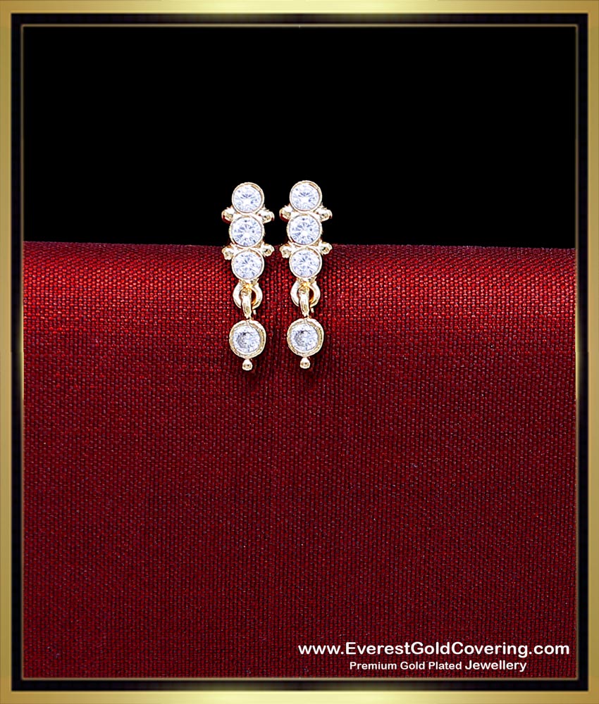 1 gram gold plated earrings 