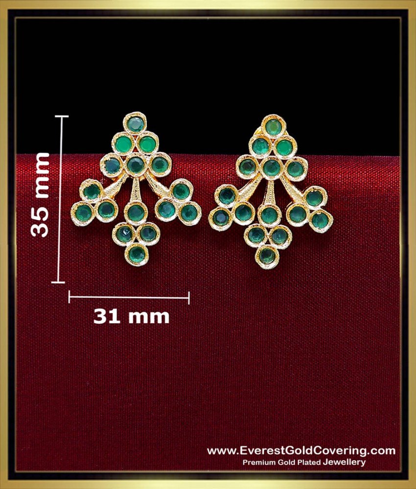 daily wear south indian earrings