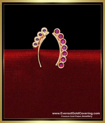 ERG2598 - Latest Gold Plated Simple Ear Cuff Earrings Western