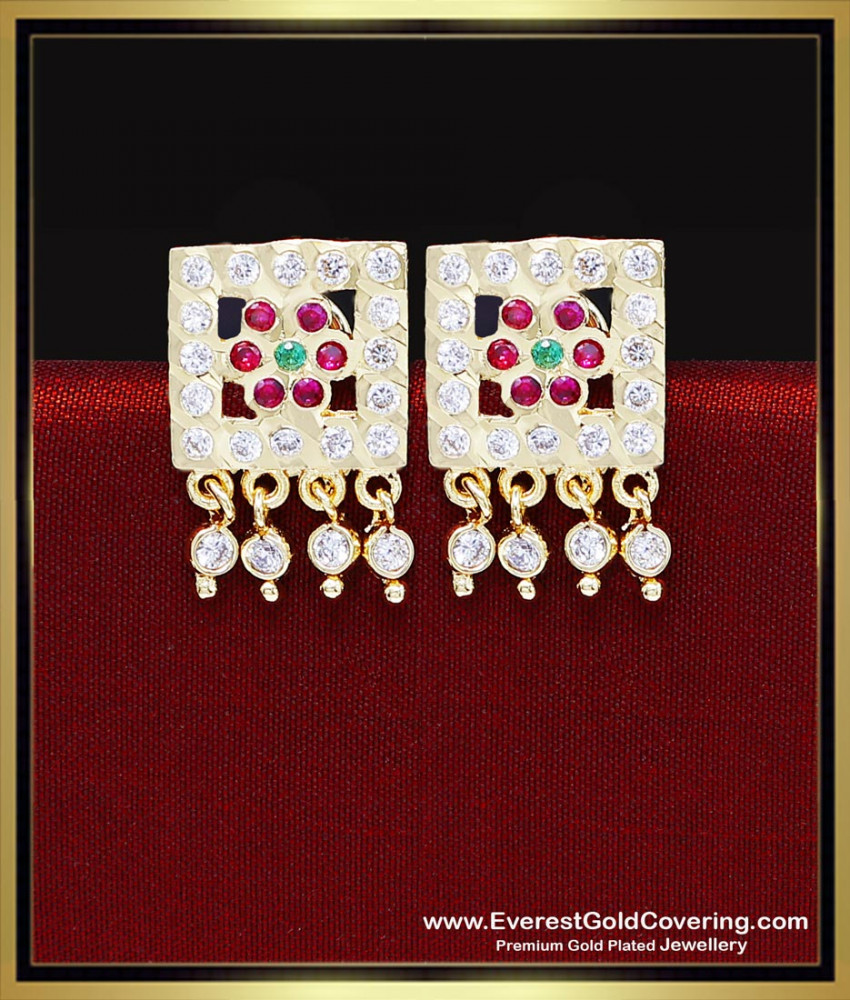 traditional gold stud earrings