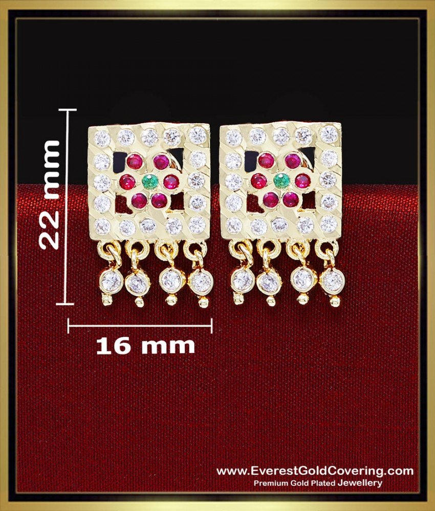 traditional gold stud earrings