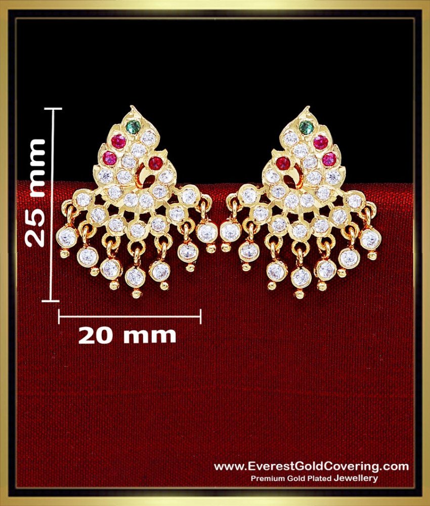 panchaloha earrings studs