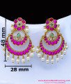 ruby kemp stone earrings