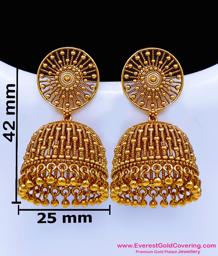 south indian earrings design