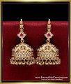 hanging jhumka earrings