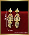 1 gram gold earrings new design
