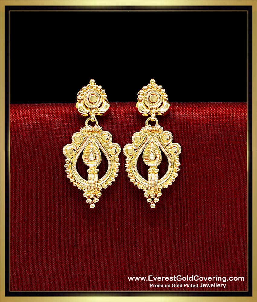 gold earrings designs for daily use