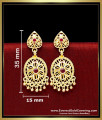 2 gram gold earrings new design