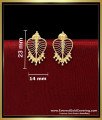 1 gram gold earrings new design
