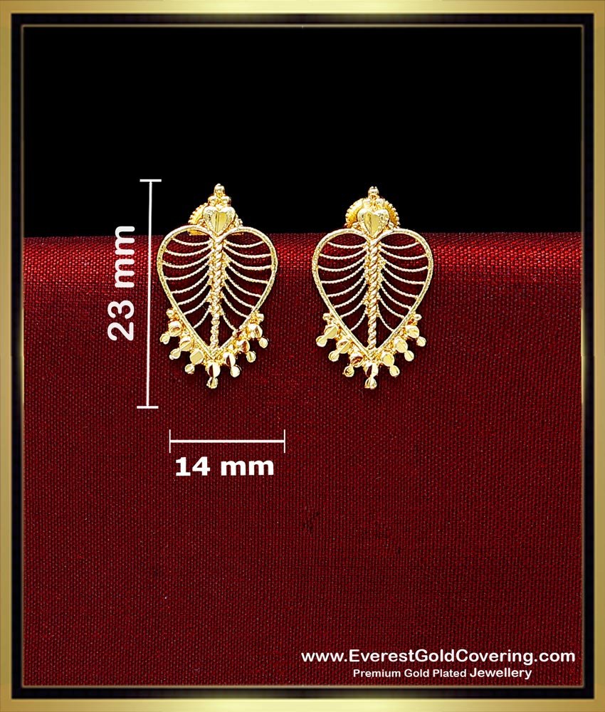 1 gram gold earrings new design