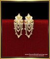 Gold Plated 1 Gram Gold Simple Daily Wear Earrings