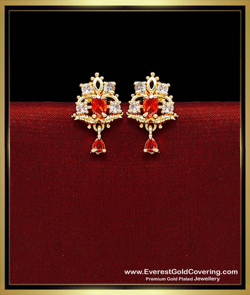 cute small gold earrings designs