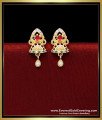 Simple Gold Plated Daily Wear Earrings