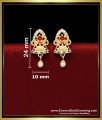 Simple Gold Plated Daily Wear Earrings