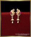 peacock earrings design