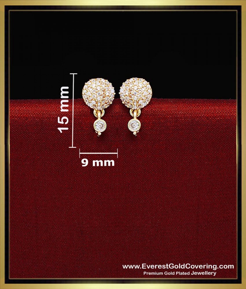 ad stone stud earrings online