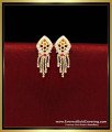 gold earrings designs for daily use tops