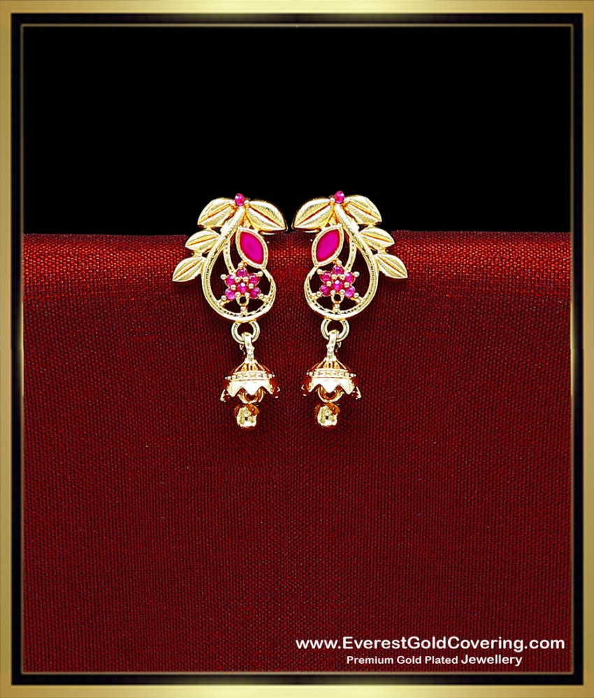ruby stone earrings for women